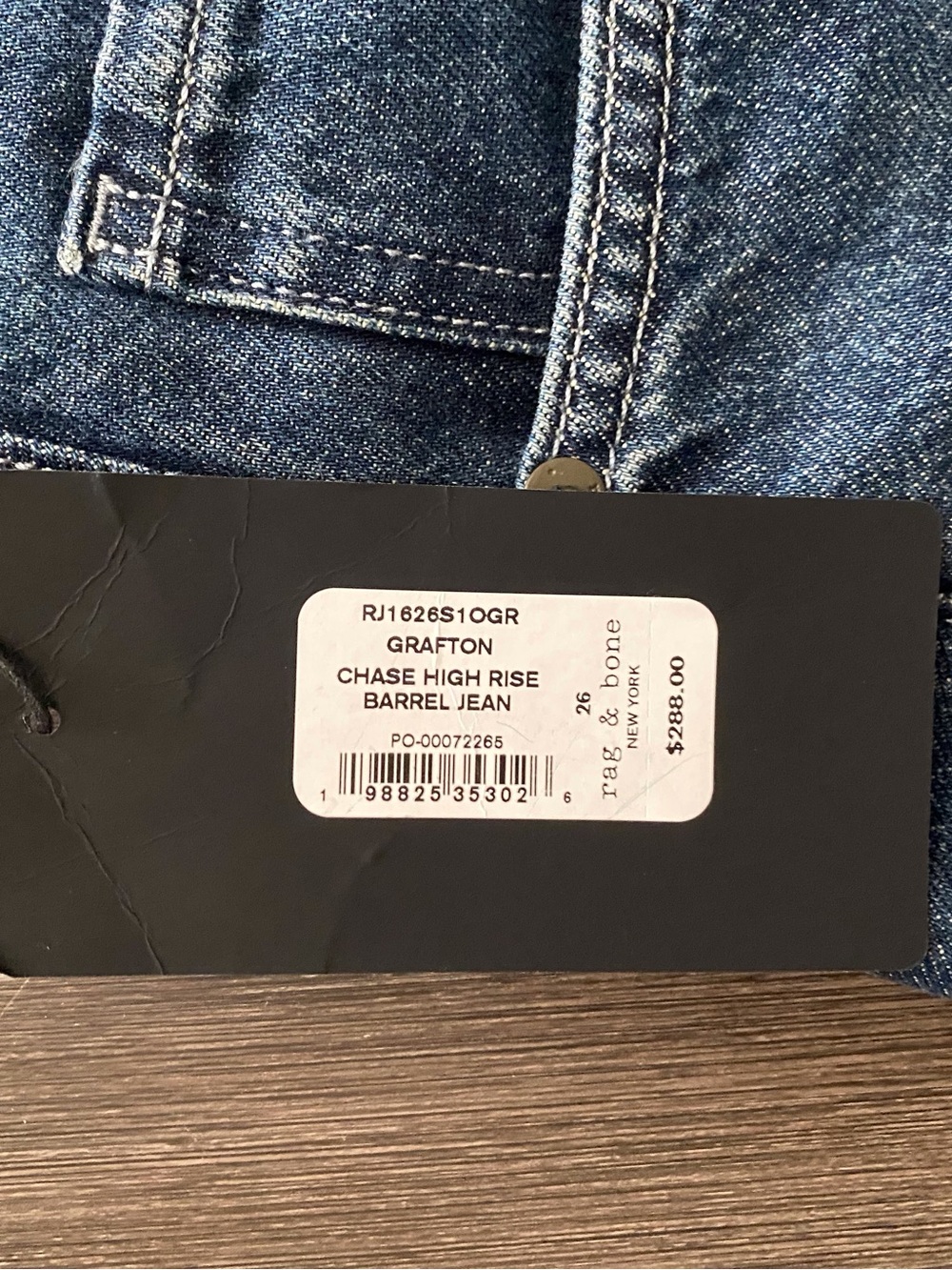rag & bone Chase HR Barrel Jeans - Picture 6 of 6